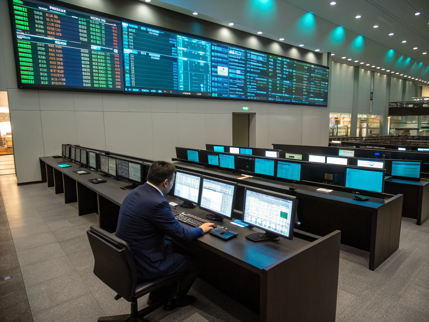 Trading Floor Background